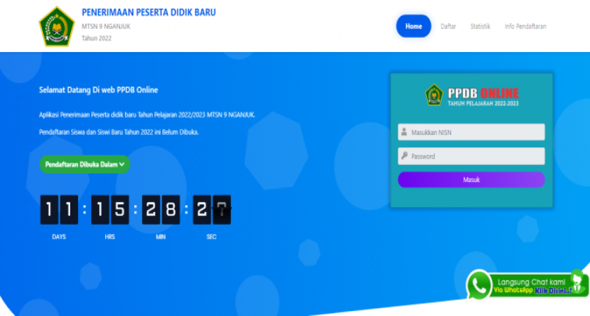 Aplikasi PPDB Online sesuai EMIS - Gratis